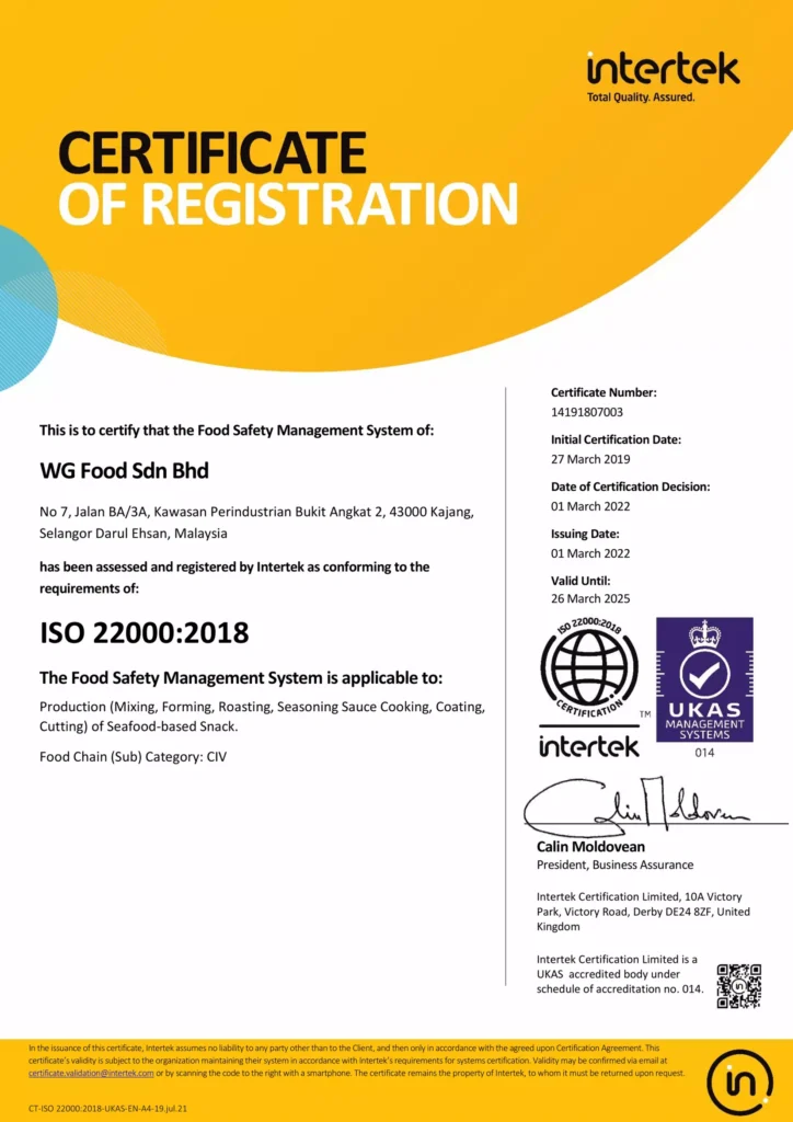 iso-22000-cert-wg-food-sdn-bhd
